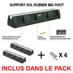 Jeu de supports Sol Rubber Big Foot 450 mm