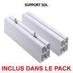 Jeu de supports sol 450mm